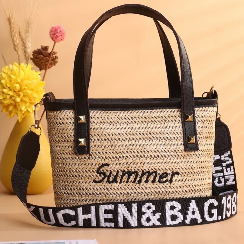 Woven summer bag